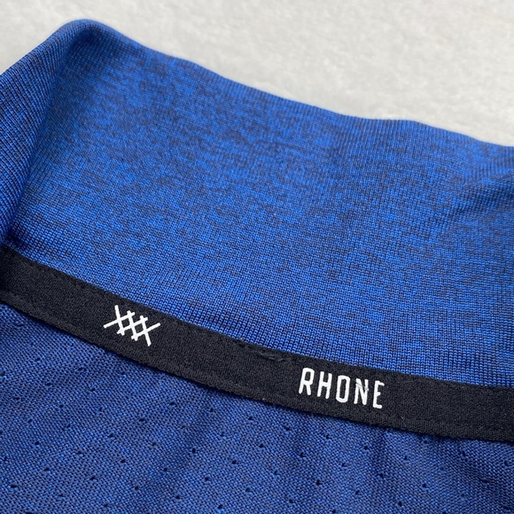 Rhone Reign Tech/Vapor Training 1/4 Zip Long Sleeve Athletic Pullover Sweater - Picture 16 of 16